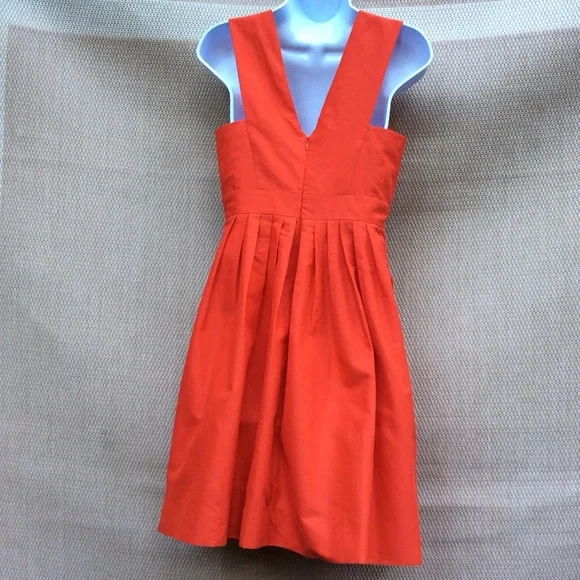J Crew Factory "Little Red Dress" - Picture 2 of 5